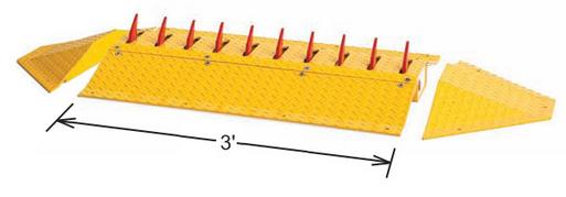 Door King Traffic Spikes