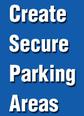 secure parking areas